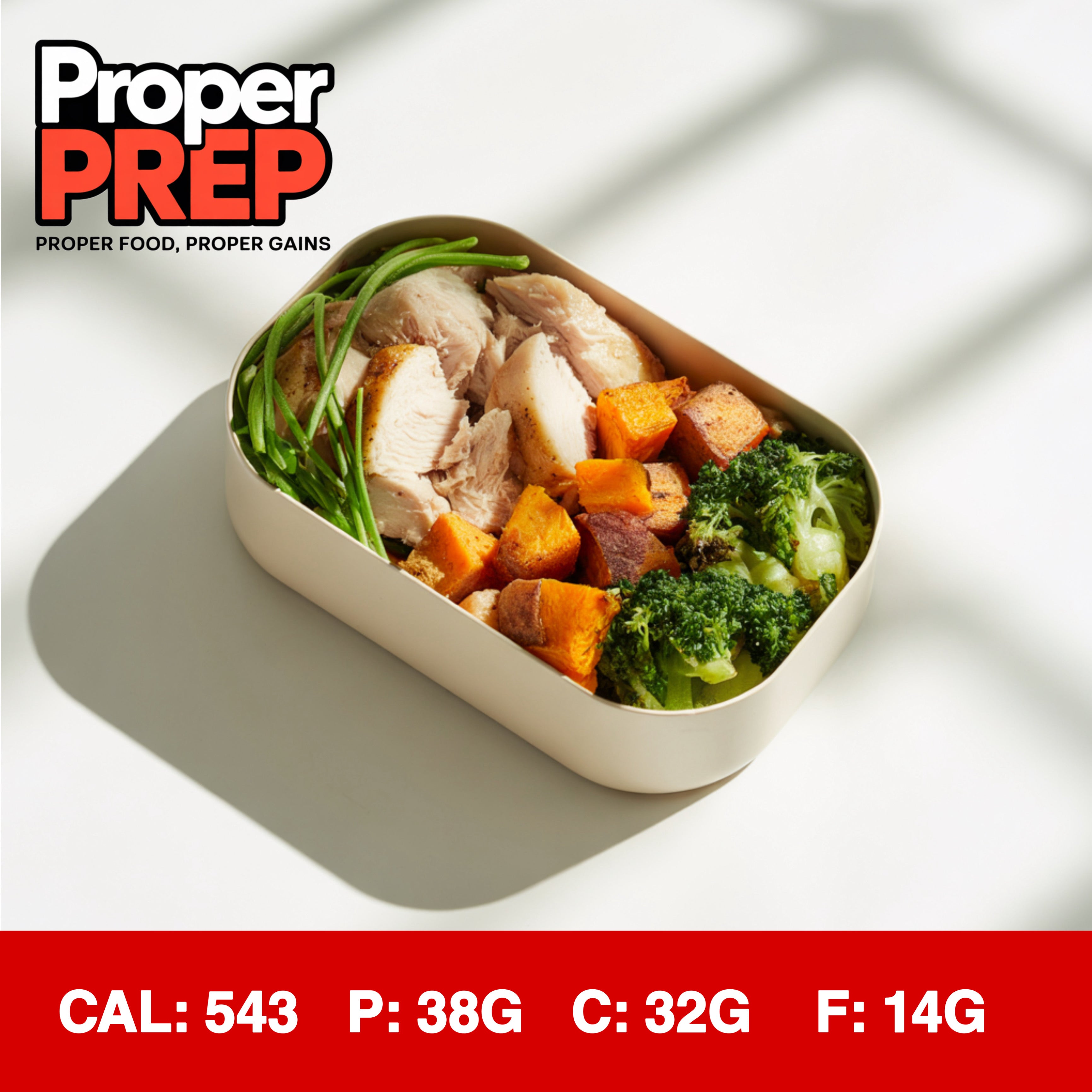 Chicken, Sweet Potato & Veg Lean