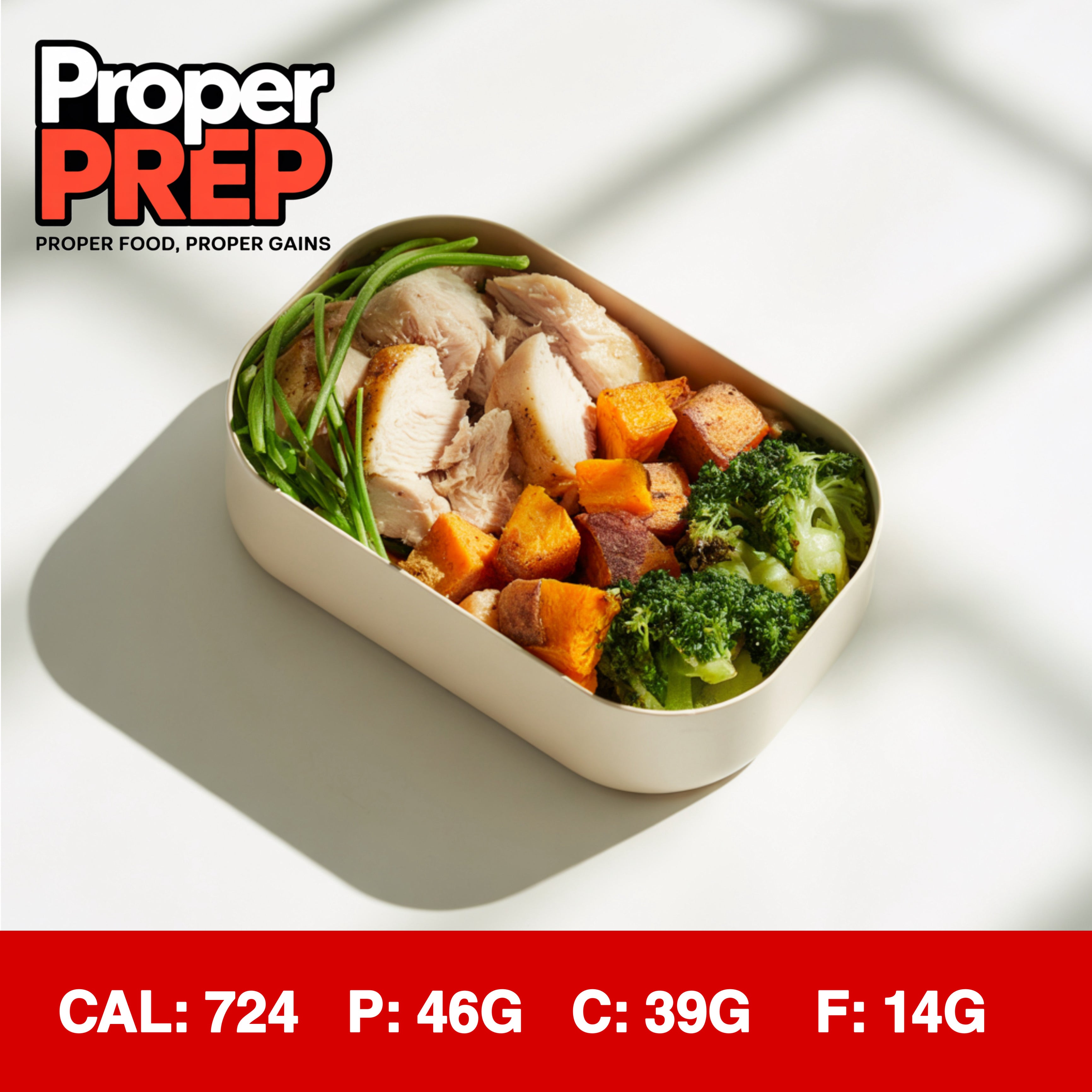 Chicken, Sweet Potato & Veg Gain